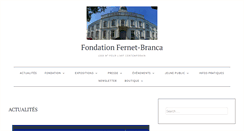 Desktop Screenshot of fondationfernet-branca.org