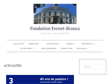Tablet Screenshot of fondationfernet-branca.org